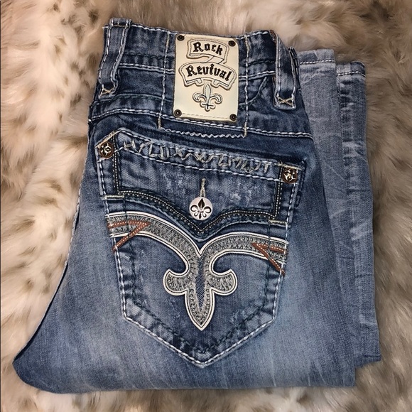 Rock Revival Other - Rock Revival Feeney Bootcut Jeans sz 34